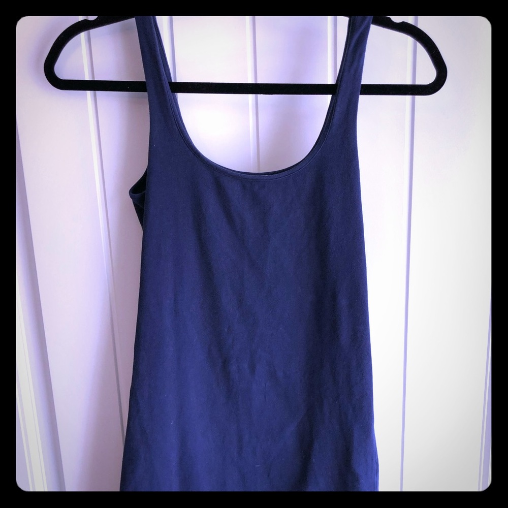 Navy Abound Tank Top